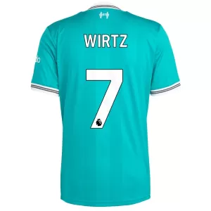 Camiseta Liverpool Florian Wirtz 7 Hombre 3ª Equipación 25/26