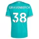 Camiseta Liverpool Gravenberch 38 Hombre 3ª Equipación 25/26