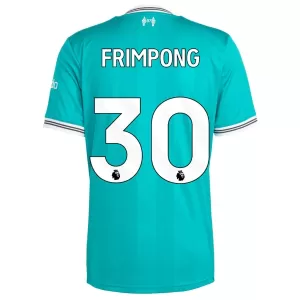 Camiseta Liverpool Jeremie Frimpong 30 Hombre 3ª Equipación 25/26
