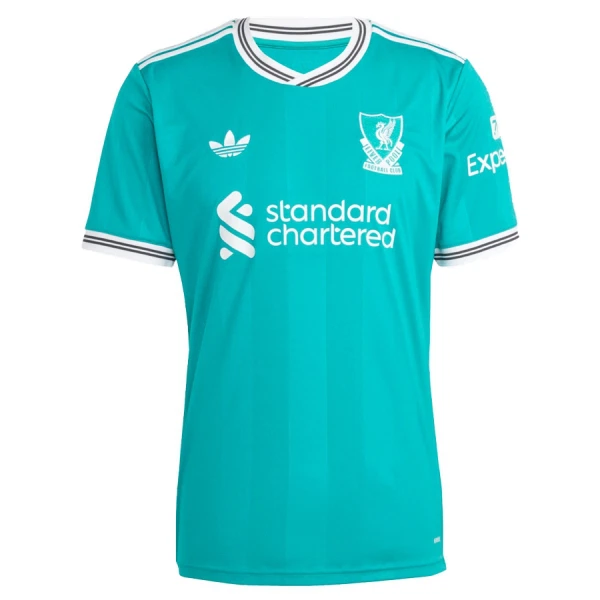 Camiseta Liverpool Jeremie Frimpong 30 Hombre 3ª Equipación 25/26