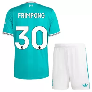 Camiseta Liverpool Jeremie Frimpong 30 Niños 3ª Equipación 25/26