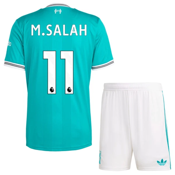Camiseta Liverpool Mohamed Salah 11 Niños 3ª Equipación 25/26