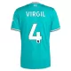Camiseta Liverpool Virgil van Dijk 4 Hombre 3ª Equipación 25/26