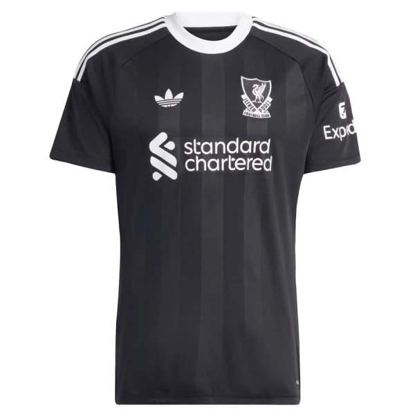Camiseta Portero Liverpool Alisson Becker 1 Niños 25/26 Negro