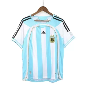 Camiseta Argentina 2006 Hombre 1ª Equipación Retro