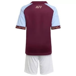 Camiseta Aston Villa Niños 1ª Equipación 25/26