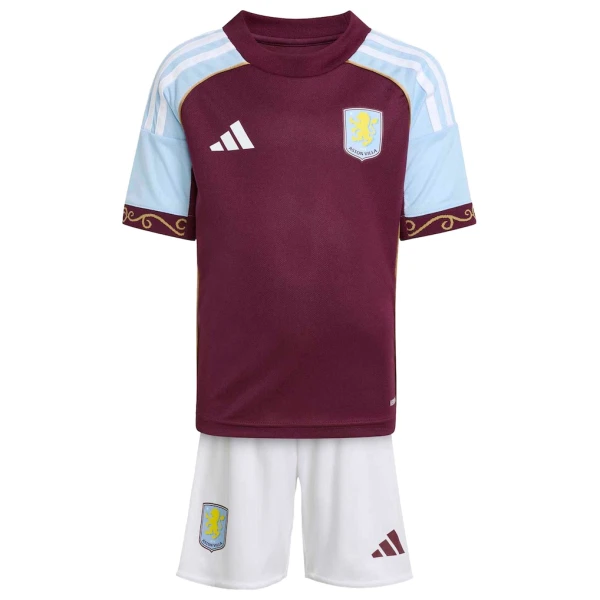 Camiseta Aston Villa Niños 1ª Equipación 25/26