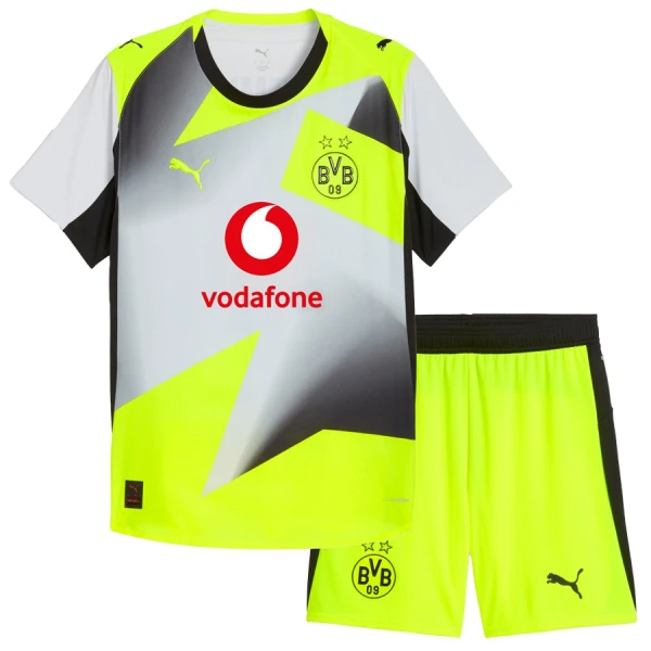 Camiseta Borussia Dortmund Niños 2ª Equipación 25/26