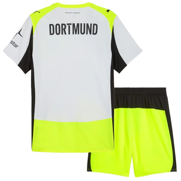 Camiseta Borussia Dortmund Niños 2ª Equipación 25/26