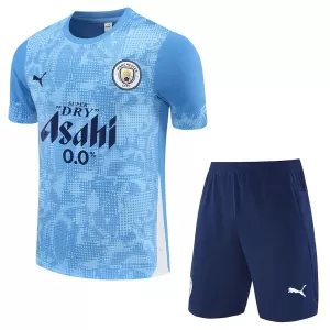 Camiseta De Entrenamiento Manchester City Niños 25/26 Azul