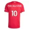 Camiseta Liverpool Alexis Mac Allister 10 Hombre 1ª Equipación 25/26