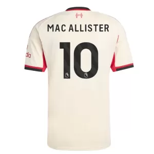 Camiseta Liverpool Alexis Mac Allister 10 Hombre 2ª Equipación 25/26
