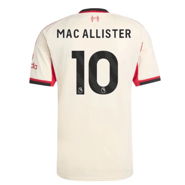 Camiseta Liverpool Alexis Mac Allister 10 Hombre 2ª Equipación 25/26