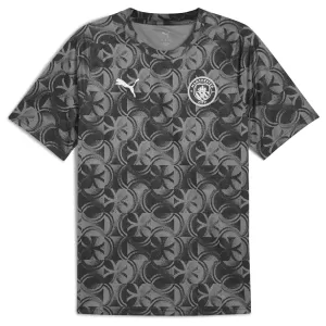 Camiseta Manchester City Pre-Match Hombre 25/26 Negro
