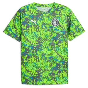 Camiseta Manchester City Pre-Match Hombre 25/26 Verde