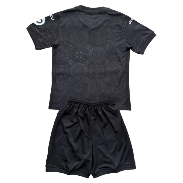 Camiseta Portero Wolverhampton Wanderers Niños 25/26 Negro