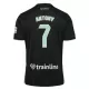 Camiseta Real Betis Antony 7 Hombre 3ª Equipación 25/26