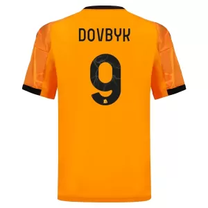 Camiseta AS Roma Dovbyk 9 Hombre 2ª Equipación 25/26
