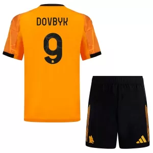 Camiseta AS Roma Dovbyk 9 Niños 2ª Equipación 25/26