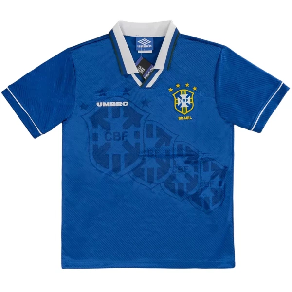 Camiseta Brasil Hombre 2ª Equipación Retro 1994 Camiseta Brasil Hombre 2ª Equipación Retro 1994