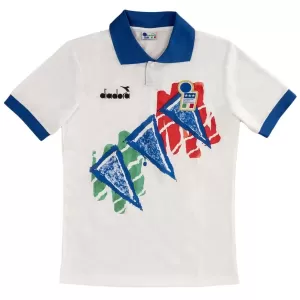 Camiseta De Entrenamiento Italia Hombre Retro 1994