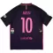 Camiseta FC Barcelona Lionel Messi 10 2016-17 Hombre 2ª Equipación Retro