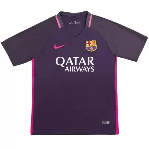 Camiseta FC Barcelona Lionel Messi 10 2016-17 Hombre 2ª Equipación Retro