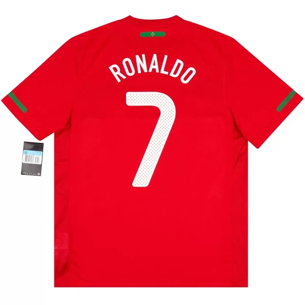 Camiseta Portugal Cristiano Ronaldo 7 2010 Hombre 1ª Equipación Retro Camiseta Portugal Cristiano Ronaldo 7 2010 Hombre 1ª Equipación Retro