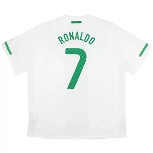 Camiseta Portugal Cristiano Ronaldo 7 2010 Hombre 2ª Equipación Retro