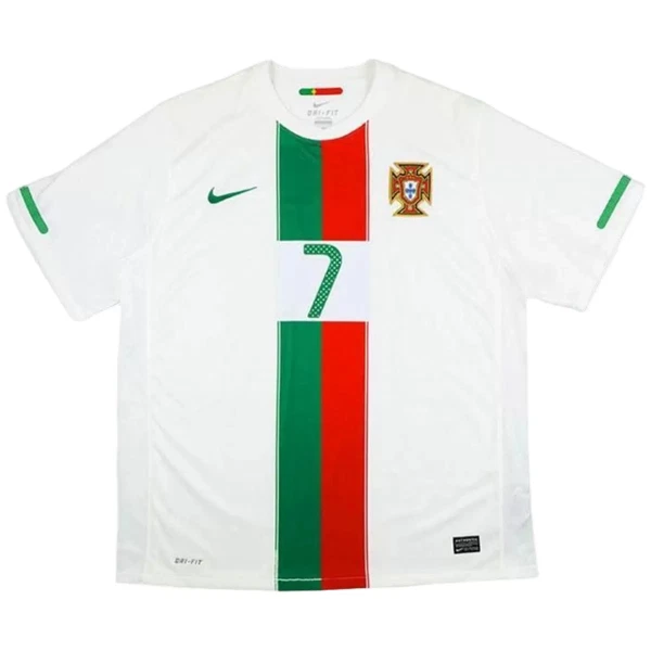 Camiseta Portugal Cristiano Ronaldo 7 2010 Hombre 2ª Equipación Retro