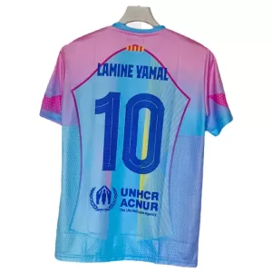 Camiseta FC Barcelona Lamine Yamal 10 Hombre 25/26 Azul Edición Especial Camiseta FC Barcelona Lamine Yamal 10 Hombre 25/26 Azul Edición Especial