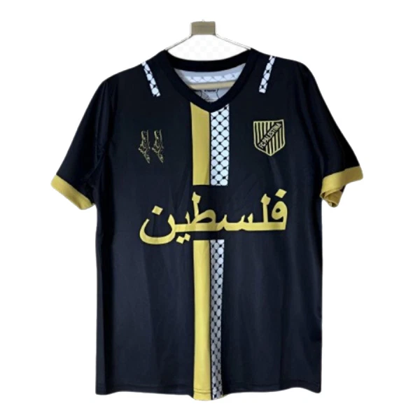 Camiseta FC Palestina Hombre 25/26 Negro Camiseta FC Palestina Hombre 25/26 Negro