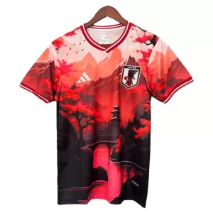 Camiseta Japón Hombre 2025 Rojo Edición Especial