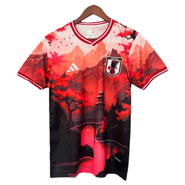 Camiseta Japón Hombre 2025 Rojo Edición Especial Camiseta Japón Hombre 2025 Rojo Edición Especial