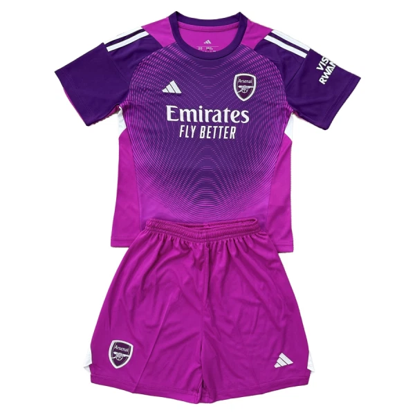 Camiseta Portero Arsenal Niños 25/26 Púrpura Camiseta Portero Arsenal Niños 25/26 Púrpura