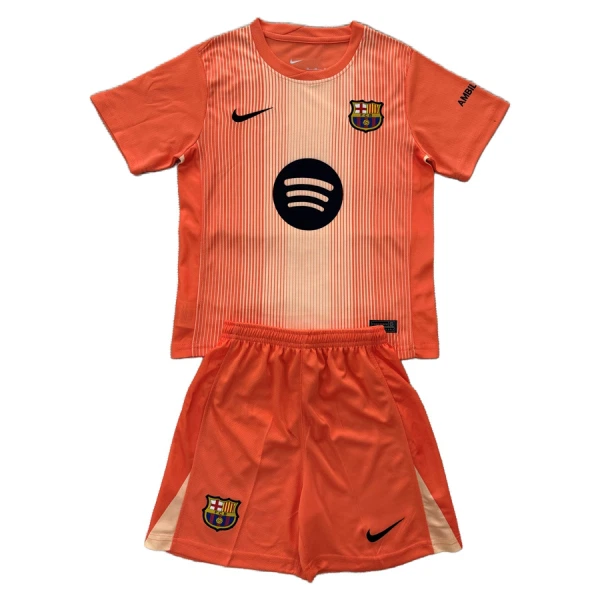 Camiseta Portero FC Barcelona Niños 25/26 Naranja Camiseta Portero FC Barcelona Niños 25/26 Naranja