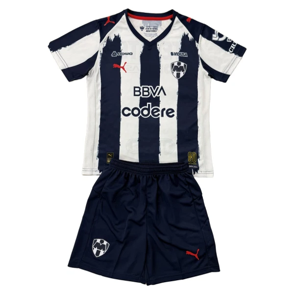 Camiseta Rayados Monterrey Niños 1ª Equipación 25/26 Camiseta Rayados Monterrey Niños 1ª Equipación 25/26