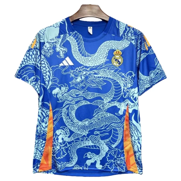 Camiseta Real Madrid Hombre Dragón 25/26 Azul Edición Especial Camiseta Real Madrid Hombre Dragón 25/26 Azul Edición Especial