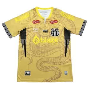 Camiseta Santos FC Hombre Dragón 25/26 Amarillo