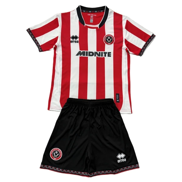 Camiseta Sheffield United Niños 1ª Equipación 25/26