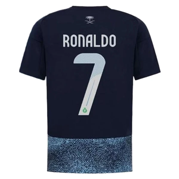 Camiseta Al-Nassr FC Cristiano Ronaldo 7 Niños 2ª Equipación 25/26