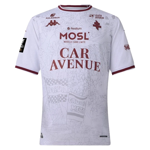 Camiseta FC Metz Hombre 2ª Equipación 25/26 Camiseta FC Metz Hombre 2ª Equipación 25/26