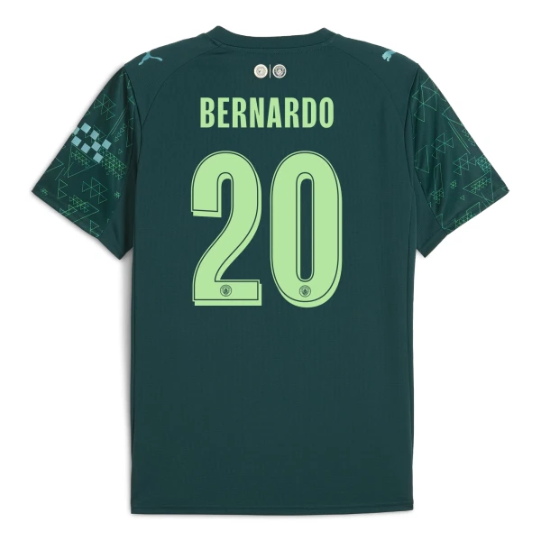 Camiseta Manchester City Bernardo Silva 20 Hombre 4ª Equipación EA Sport 25/26 Camiseta Manchester City Bernardo Silva 20 Hombre 4ª Equipación EA Sport 25/26