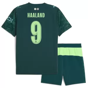 Camiseta Manchester City Erling Haaland 9 Niños 4ª Equipación EA Sport 25/26