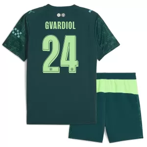 Camiseta Manchester City Josko Gvardiol 24 Niños 4ª Equipación EA Sport 25/26