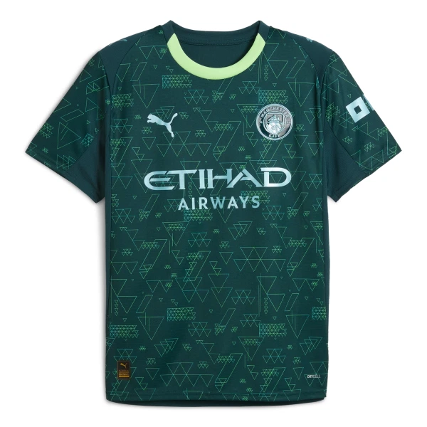 Camiseta Manchester City Marmoush 7 Hombre 4ª Equipación EA Sport 25/26