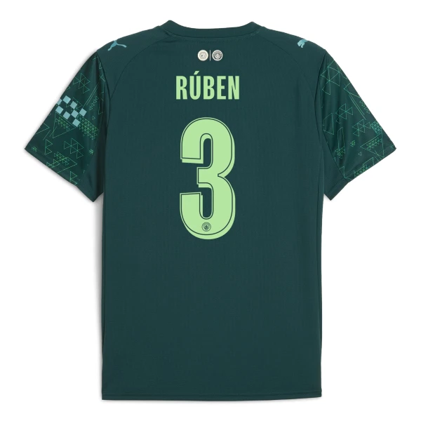 Camiseta Manchester City Rúben Dias 3 Hombre 4ª Equipación EA Sport 25/26