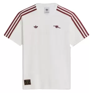 Camiseta Arsenal Terrace Icons Hombre 25/26 Blanco