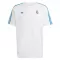 Camiseta Real Madrid Terrace Icons Hombre 25/26 Blanco