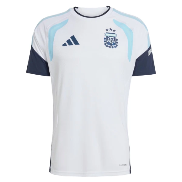 Camiseta De Entrenamiento Argentina Hombre Mundial 2026 Blanco